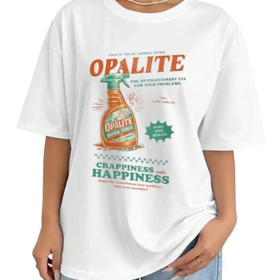 Camiseta Estilo Retro Publicitario | Camiseta inspirada en la cultura pop y la música, para fans. - blanco - Ver 1