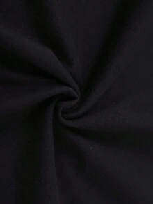Nueva camiseta de manga corta para mujer de 180 g,% algodón - Camiseta casual versátil con estampado de verano para hombre - Camiseta con estampado de verano para parejas - Unisex - Regalo para vacaciones - Negro - Ver 4
