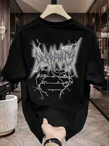 Men T-Shirts - Black - View 2