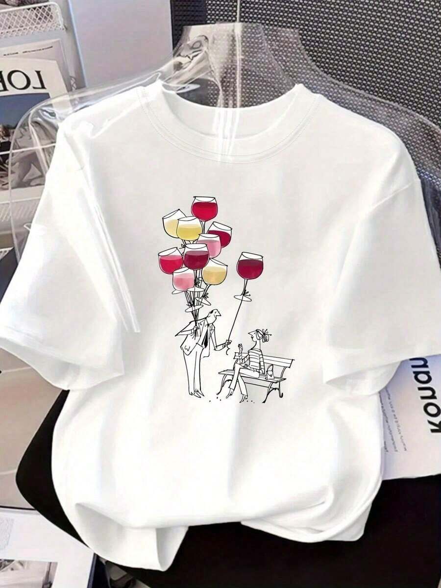 Women T-Shirts - White - View 1