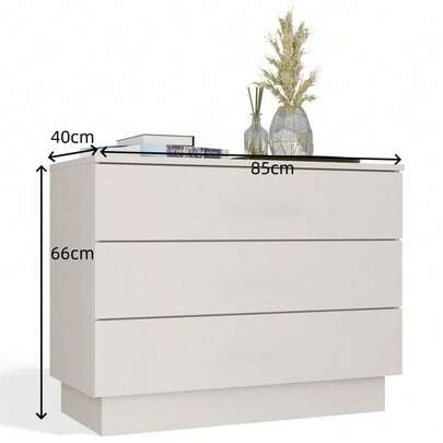 Armário de armazenamento moderno com estrutura estável, amplo espaço interno, design com divisórias em várias camadas, acabamento liso, à prova de umidade e poeira, resistente ao desgaste e fácil de limpar. Ideal para quarto, sala de estar, escritório, varanda e organização doméstica em geral.