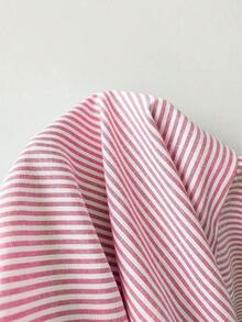 Camisa de mujer tejida de 100% algodón y lino, top de verano, adecuado para el uso diario, citas, reuniones, otoño/invierno/verano, Navidad, Año Nuevo, Acción de Gracias, fiestas, bodas, playa, ceremonias de graduación, moda, elegante, casual - Naranja - Ver 7