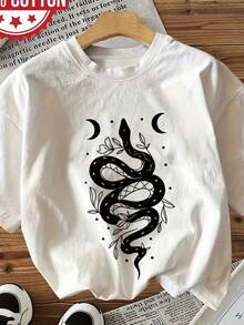 Women T-Shirts - White - View 2