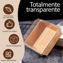 Pastry Packaging Boxes - Cowhide - View 7
