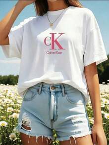 Dam-T-shirts - Vit - Visa 6