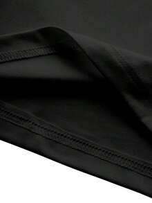 Women's Long-Sleeved T-Shirt, 100% Cotton, Modern And Versatile, 210g, One Piece. - Black - View 6