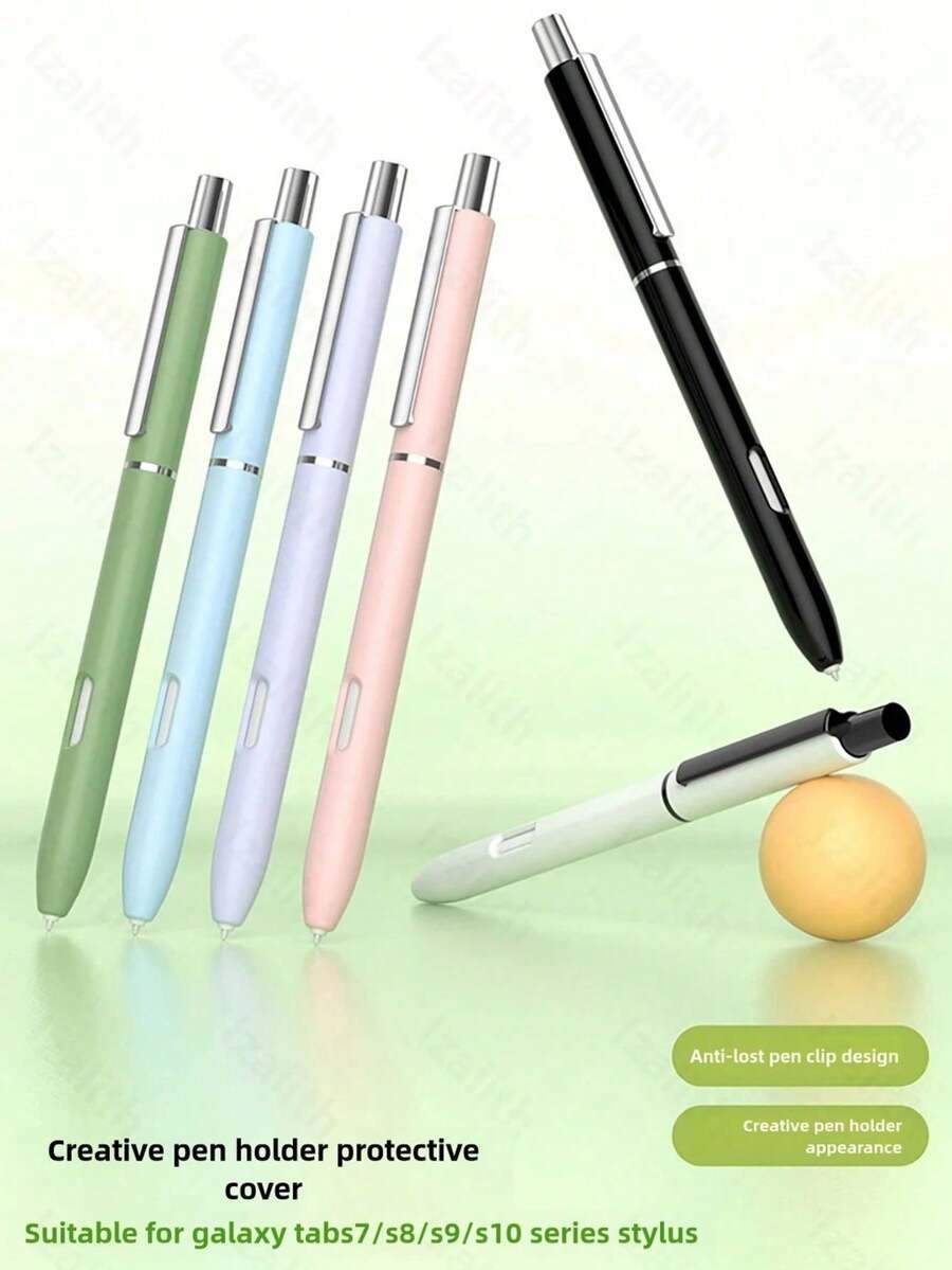 Galaxy Tab S7/S8/S9 Plus S10 Ultra Stylus Pen Protective Case/Tablet Stylus Pen Sleeve/Pen Cover - Multicolor - View 1