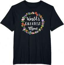 Camiseta "La Mejor Mamá del Mundo" - Tela Suave, Ropa de Moda para Mujer en Tallas Grandes - Estilo - Ver 12