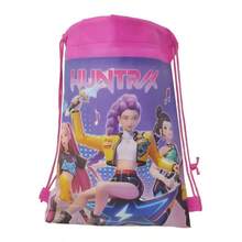 Hasbro Bộ 8 túi dây rút không dệt, thiết kế nhóm nhạc nữ K-Pop, túi đựng đồ dùng cho ba lô trẻ em. - Nhiều màu - Xem 5