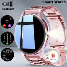 1.28" HD Display, Wireless Calling, Customizable Wallpaper, Compatible With Android & IOS, Includes Fitness Tracking, Message Alerts & Music Control, Interchangeable Straps, Suitable For Both Men And Women - Multicolor - View 18