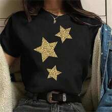 0022- New Summer T-Shirt With Bingo Design, Funny, Queen Of The Game, Gift For Women, Round Neck T-Shirt - 14 - 查看 1