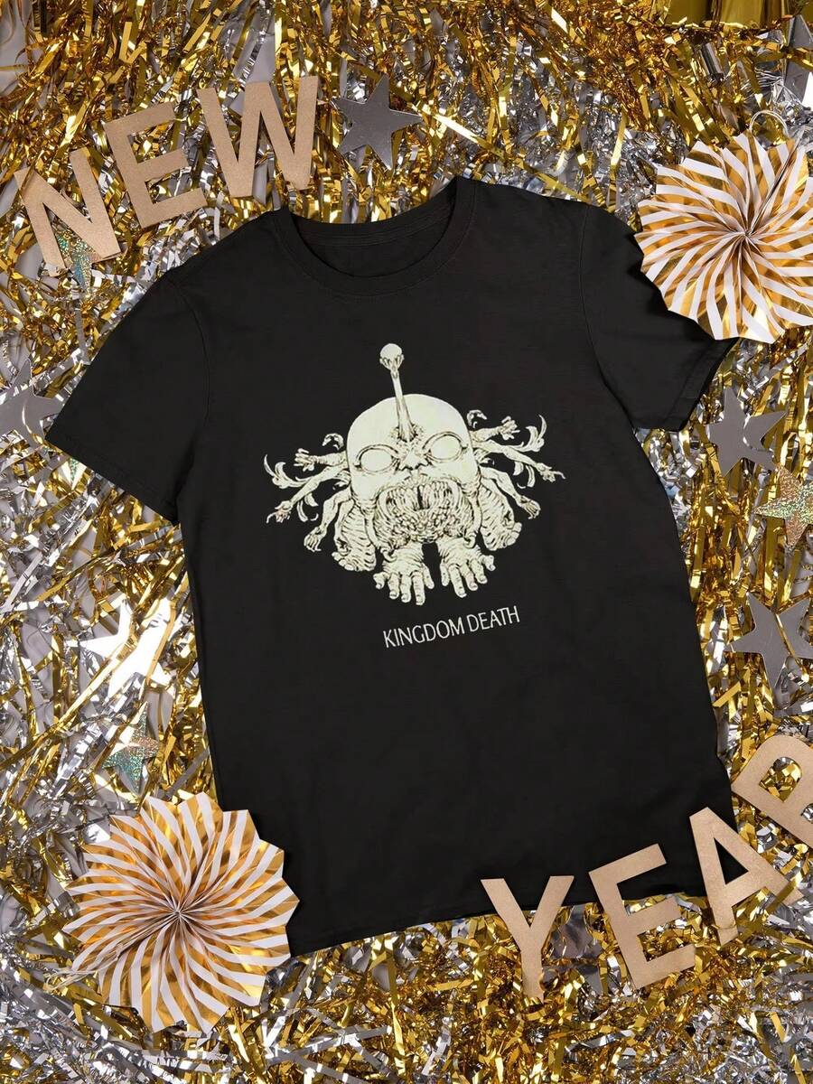 KingdomDeath 90s Birthday T-Shirt - Hitam - View 1