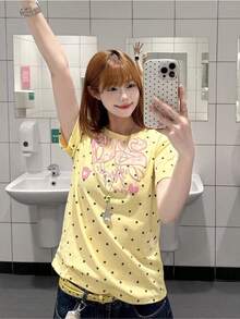 Women Tops - Yellow - View 4