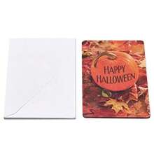 American Greetings Embossed Card 6-Count Assorted Halloween Pumpkin 5883295 - 微笑的理由 - 查看 6