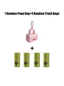 Silicone Pet Poop Bag Dispenser, Portable Dog Poop Bag Holder, Pet Supplies - View 12