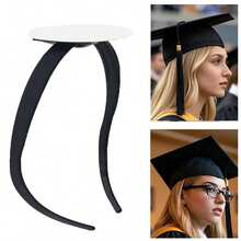 1pc Graduation Cap Headband, DIY Graduation Cap Base Headband, Accessories For University Graduation Ceremony Photo Shoot,Essential For Graduation Party - Multicolor - View 5