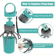 Portable Pet Pooper Scooper,Portable Pooper Scooper For Dogs,Portable Poop Scooper With Bags,Pooper Scoopers With Bag Attachment - 查看 3