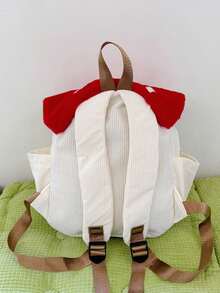 New Mushroom Shaped Fashion Cute Versatile Large Capacity Minimalist Portable Travel Backpack, Suitable For Any Occasion - Multicolor - View 5
