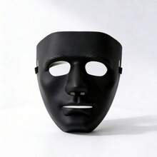 4 PIEZAS Máscara de cara completa de Halloween, máscara de disfraz de unicolor en blanco para cosplay, mascarada y actuación callejera - Multicolor - Ver 5