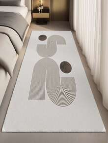 1 pieza Alfombra decorativa grande de estilo minimalista para interiores, alfombra de material de cachemira sintética, alfombra para sala de estar, alfombra para sofá, alfombra para dormitorio, alfombra antideslizante para al lado de la cama, tapete antideslizante para piso de habitación, alfombra para comedor y cocina, almohadilla para silla de oficina, tapete para entrada, tapete para picnic al aire libre, alfombra suave para gateo de bebé, manta para camping al aire libre - Multicolor-1 - Ver 15
