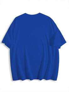 Black T-Shirt With Argentine Flag Print And "Argentina" Text For Men. Ideal For Sporting Events And National Holidays. Great Gift Idea. Women's T-Shirt. Elegant. Bohemian Style. Soft, Breathable, And Comfortable Garment, Perfect For Spring, Summer, And Fall; Ideal For Vacations, Travel, And Everyday Wear. Perfect For Watching A Game. - 藍色的 - 查看 2