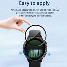 适用于 Vivoactive 5/Vivoactive 6 的 3 片装 3D 曲面全覆盖软屏保护膜，超清晰、轻薄贴合、触控灵敏 - 適用於 Garmin Vivoactive 5 - 查看 8