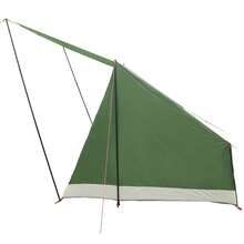 Campingzelt mit Dach mit Speicher Grün 282 x 225 x 154 cm Taft - Grün - Übersicht 4