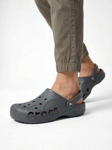 Crocs Dép bít mũi Baya Unisex màu than chì 10126-014 - Than chì - Xem 1