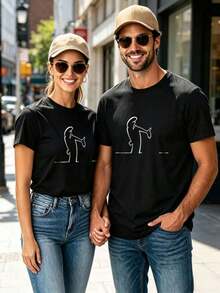 Camisetas para hombres - Negro - Ver 2