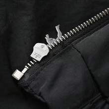 Nahmias X Marty Supreme A24 Classic Warm Up Jacket | Premium Brushed Cotton Twill | Archival Collab Silhouette | Quiet Luxury Streetwear Essential | Elevated Warm-Up Staple - 黑色 - 查看 7