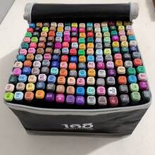 Touchhero 12/24/30/36/40/48/60/80/100/120/168/262 色金屬色標記筆,多種鮮豔色彩與細筆尖,適用於岩石彩繪、藝術、玻璃、卡片製作等多用途,返校季 - 套裝 - 查看 14