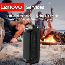 Enceinte Bluetooth Lenovo D02, Design compact et léger, Effet sonore stéréo, Connexion sans fil stable, Enceinte de bureau portable - Voir 2