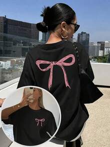 Women T-Shirts - Black - View 7