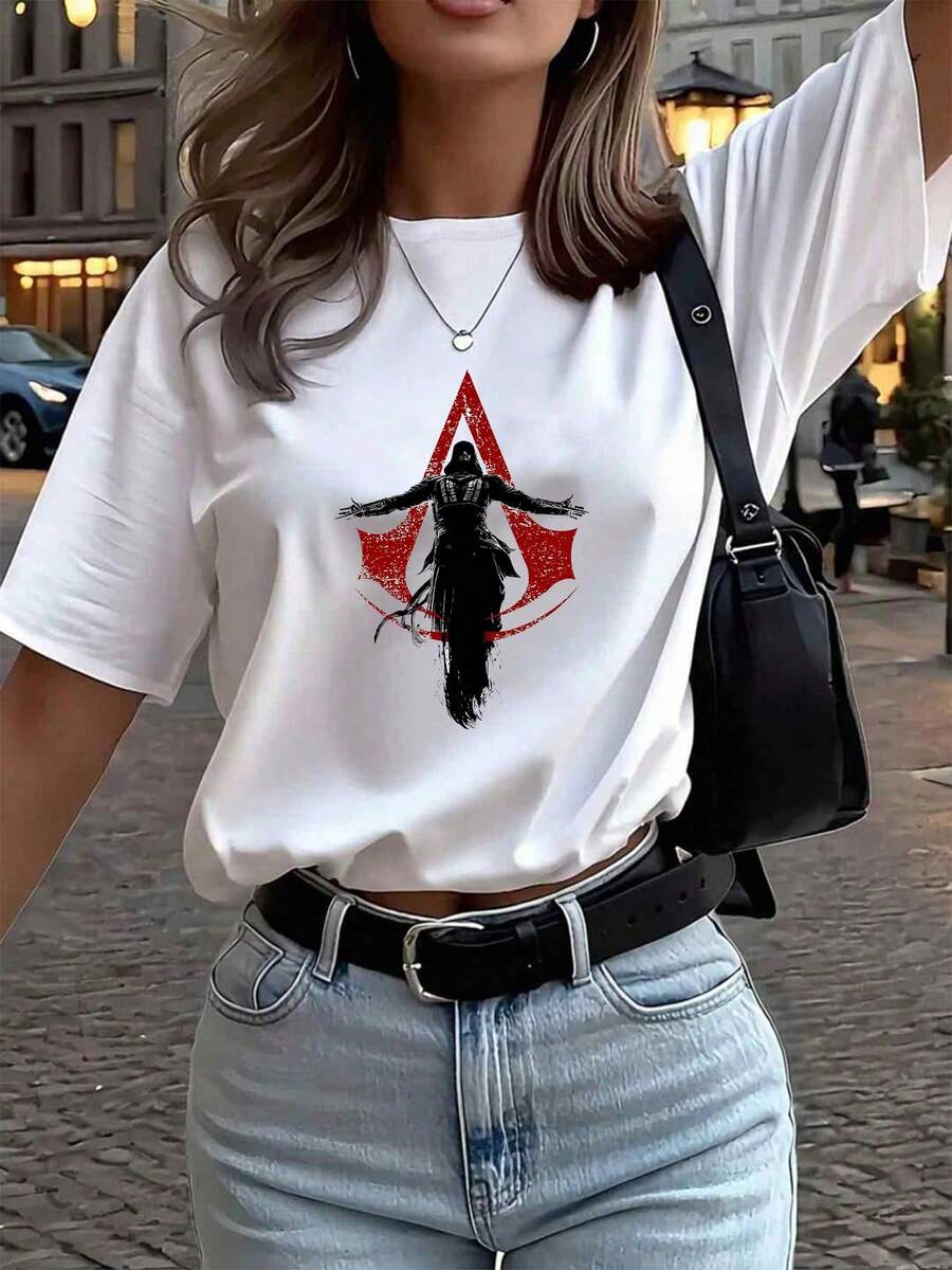 Women T-Shirts - White - View 1