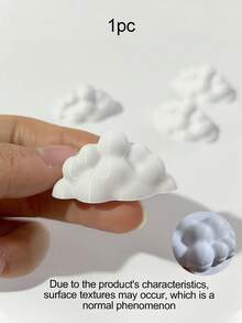 1/3pcs Cute Cloud Shaped Photo Frame Stand, Horizontal Display Design, Suitable For Small Photos, Cards, Notes. Great For Home, Office, Wedding Decor. Single Cloud Shaped Photo Frame Stand - Clouds - View 12