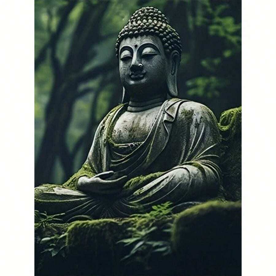 1件裝 2D平面馬賽克方塊DIY圓鑽畫套裝,適合初學者與手工愛好者,客廳、臥室、書房及其他室內空間的完美裝飾禮物。鮮豔色彩與豐富細節使這幅畫成為完美的家居裝飾選擇。 - 圓鑽 - 查看 1