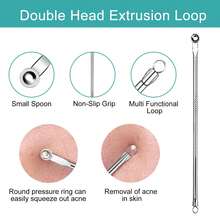7pcs Black Head Removal Tool Kit, Suitable For Acne, Pore, Blackhead Cleaning - Multi-piece Set - View 8