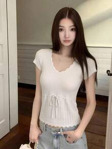 Women Tops - White - View 1