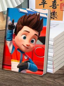 1本 Paw Patrol 動漫 A5 筆記本 時尚精緻厚橡膠封面 計劃本 學生日記 練習本 適合辦公室、居家、學校學習文具 - 卡通 - 查看 10