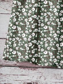 Camiseta de tirantes de algodón de unicolor y versátil para mujer, adecuada para primavera y verano - Verde - Ver 3