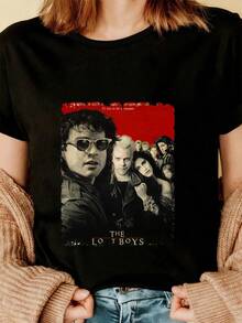 Women T-Shirts - Black - View 3