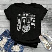 Women T-Shirts - Black - View 1