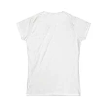 Camiseta con Estampado de Ramo de Hibisco Tropical |   Palmeras, Estilo Floral Hawaiano - alta calidad - Blanco - Ver 2
