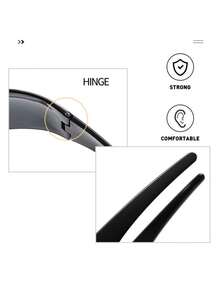 1 chiếc kính râm nữ, kiểu dáng retro không gọng, thiết kế cá nhân hóa, chất liệu cao cấp, phù hợp cho sử dụng hàng ngày, đi làm, lái xe, du lịch, đi biển, đa năng. - Nhiều màu - Xem 9