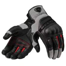 Luvas de Motociclista de Couro Genuíno Revit com Tela Sensível ao Toque de Pele de Carneiro, Luvas de Motociclismo, Luvas Resistentes à Abrasão para Ciclismo ao Ar Livre - Multicolorido - Visão 2