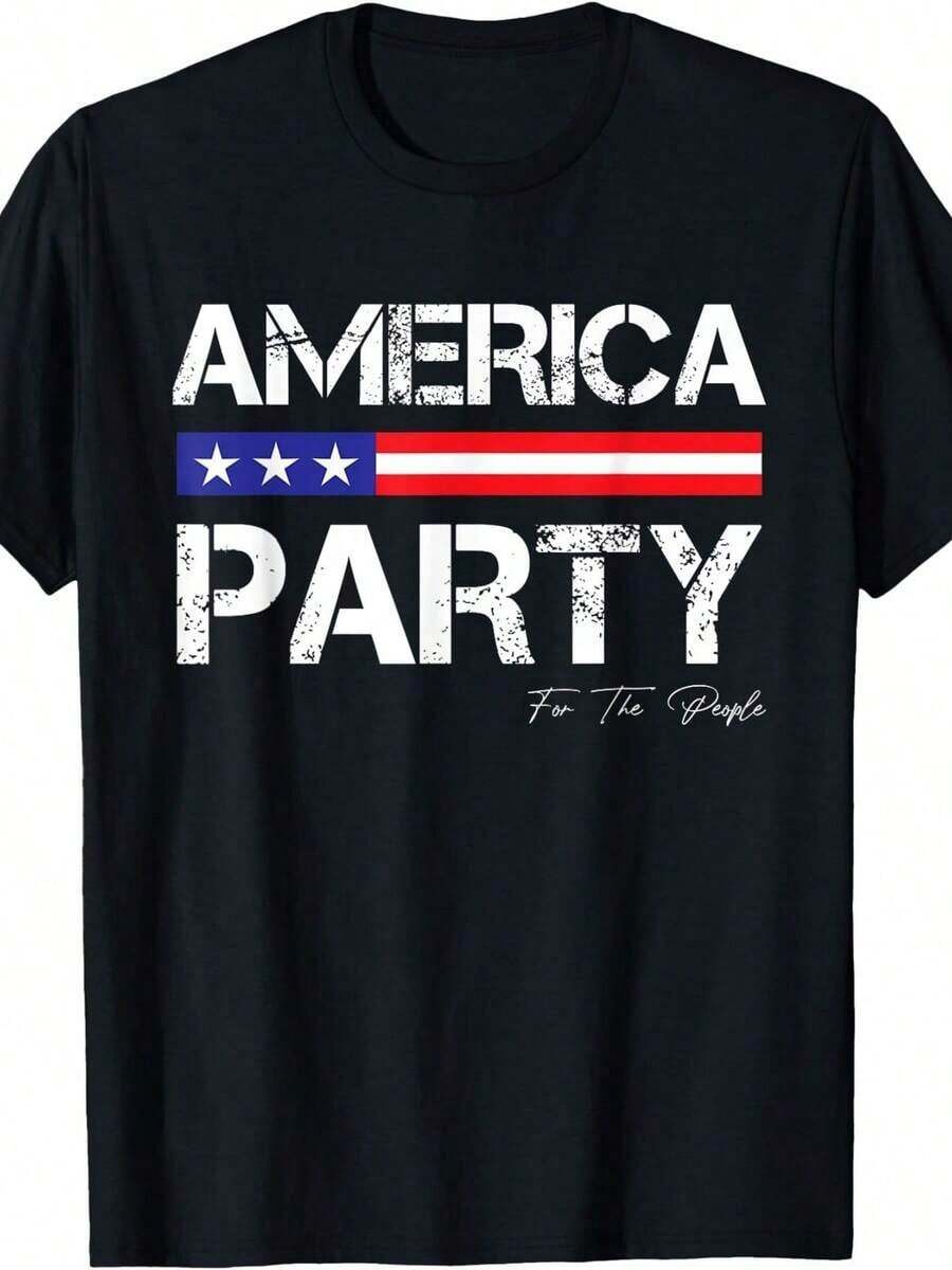 Vintage T-Shirt With American And Mexican Flags, Mexican American Roots, Unisex T-Shirt - Negro 4 - View 1
