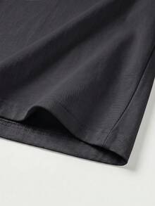 Camiseta de mujer estampada de manga corta para verano, Nueva camiseta de manga corta con cuello redondo para mujeres, Tops de mujer, Estilo multifuncional, Estampado de dibujos animados. - Gris oscuro - Ver 6