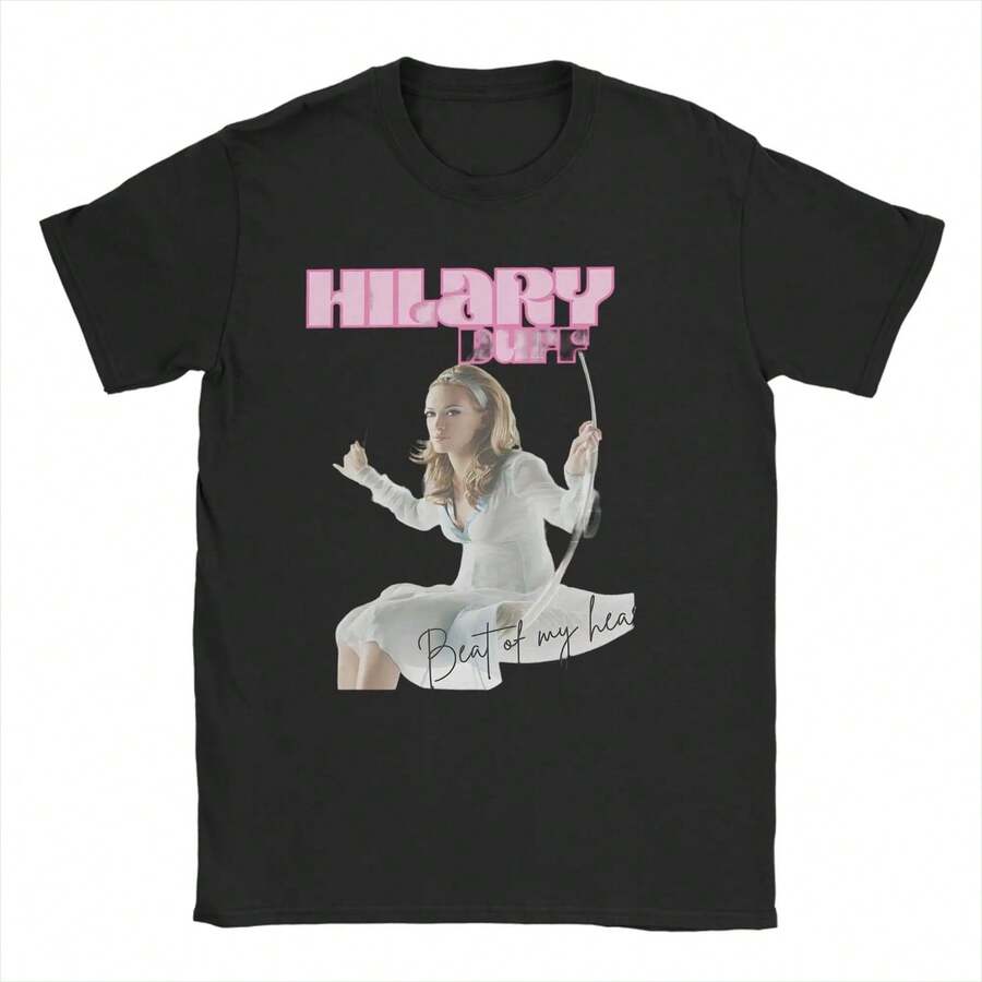 Camisetas  AM1erican Actress M1en 100% algodón Crazy TShirt Cuello redondo T1EEs Camisetas cortas estampadas 220G algodón grueso unisex casual, textura suave y tacto agradable, cómoda y agradable para la piel. Estilo clásico y sencillo que nunca pasa de moda, adecuado para ir al trabajo, hacer deporte, viajar, vacaciones y cualquier ocasión informal. - Negro - Ver 1