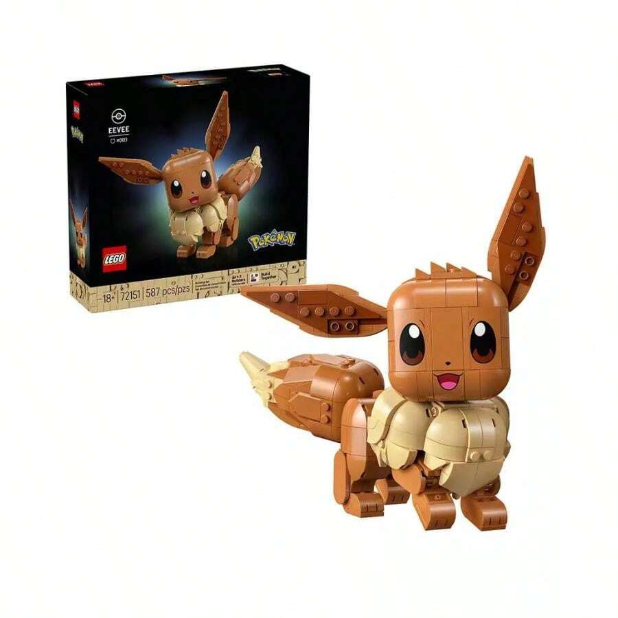 LEGO Pokémon Eevee Building Set 72151 | | Adult Building Block Sets - mặc định - Xem 1