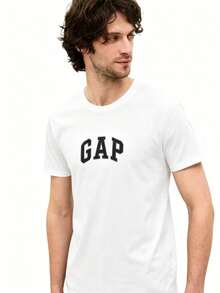Camiseta de Hombre con Diseño Novedoso de GAP BSFU - Blanco - Ver 10